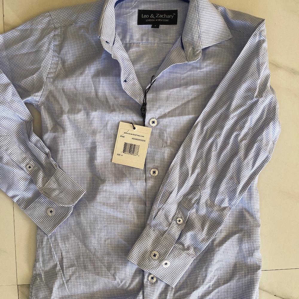 Leo and zachery button down shirt